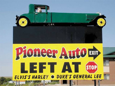 Pioneer Auto Sign